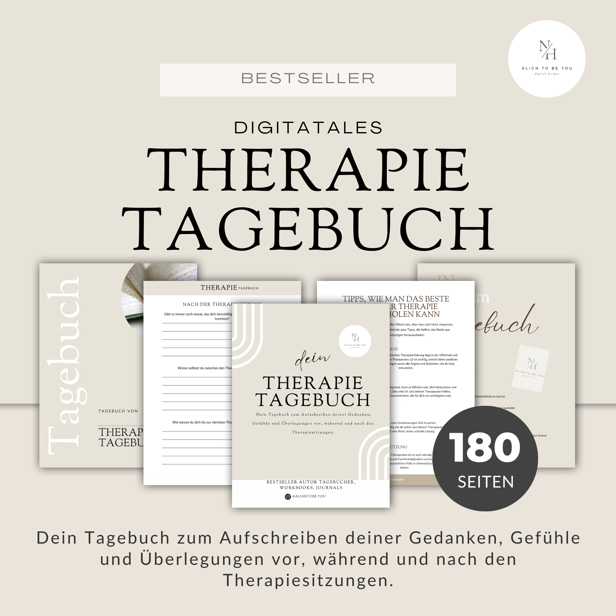 Therapie Tagebuch: Dein digitales Tagebuch für Therapiesitzungen