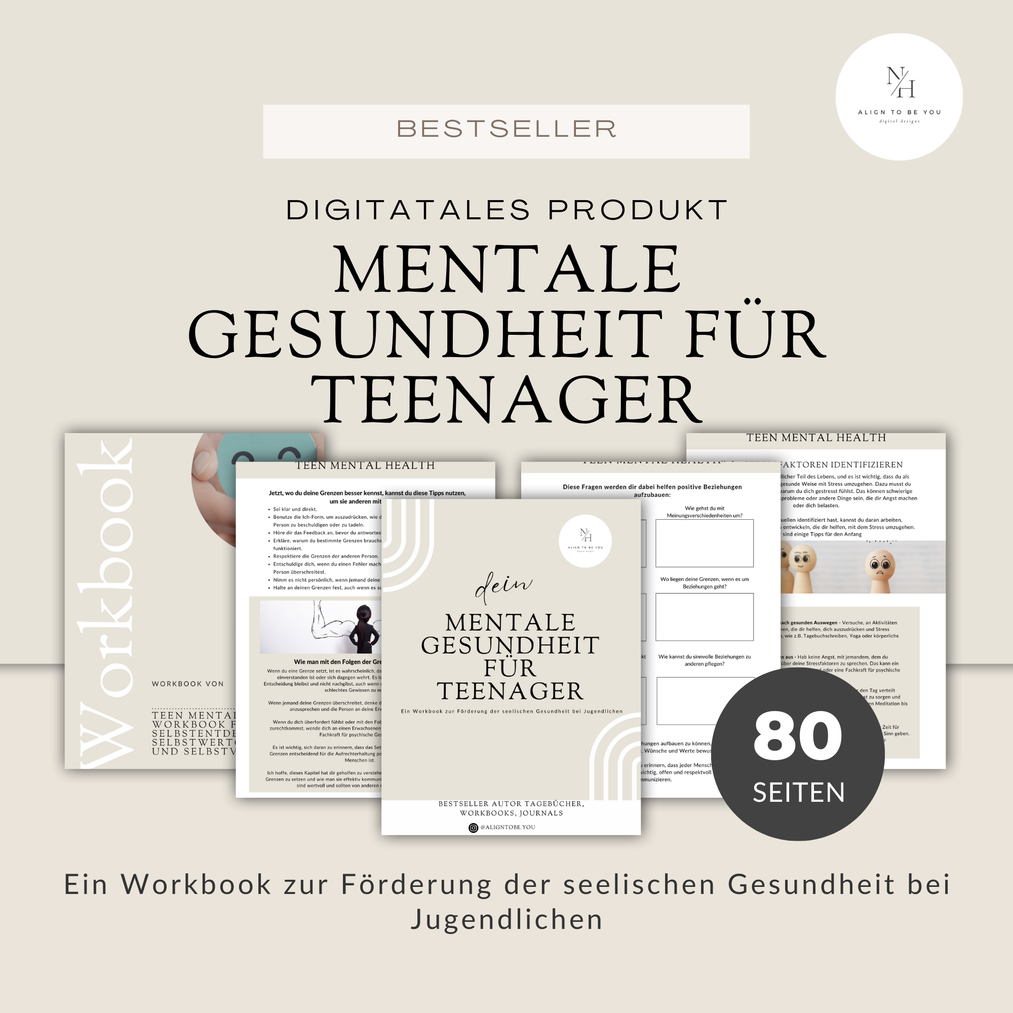 Mental Health für Teenager: Ein Workbook zur Förderung der seelischen Gesundheit bei Jugendlichen